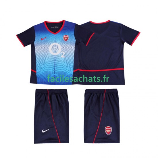 Maillot Arsenal Retro 2002 2004 Extérieur Enfant MC