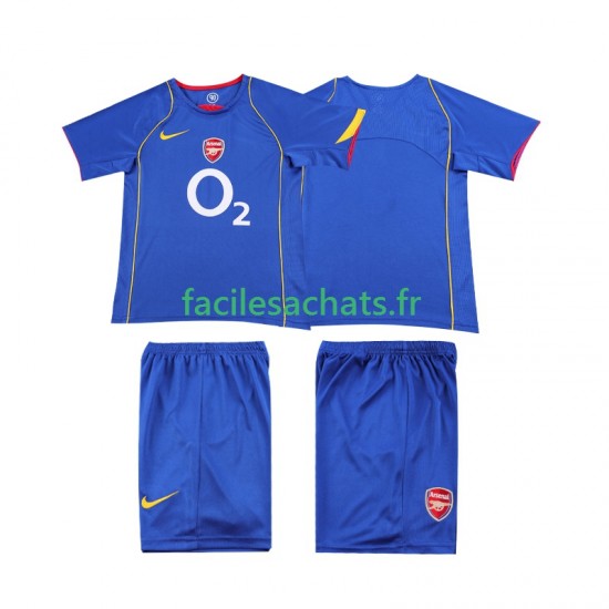 Maillot Arsenal Retro 2004 2005 Extérieur Enfant MC