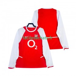 Maillot Arsenal Retro 2002 2003 Domicile Homme ML