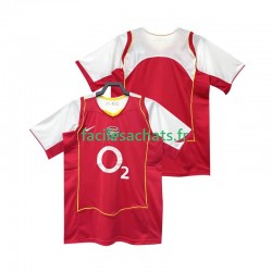 Maillot Arsenal Retro 2004 2005 Domicile Homme MC
