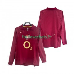 Maillot Arsenal Retro 2005 2006 Domicile Homme ML