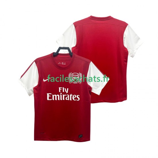 Maillot Arsenal Retro 2011 2012 Domicile Homme MC