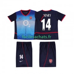 Maillot Arsenal Thierry Henry 14 Retro 2002 2004 Extérieur Enfant MC