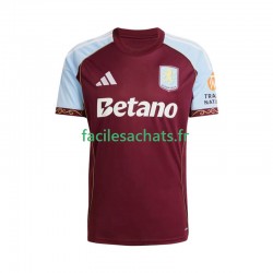 Maillot Aston Villa 2025-2026 Domicile Homme MC