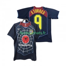 Maillot Atlético Madrid F TORRES 9 Retro 2004 2005 Extérieur Homme MC