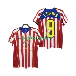Maillot Atlético Madrid F TORRES 9 Retro 2004 2005 Domicile Homme MC
