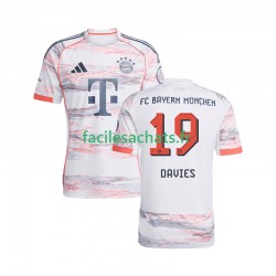Maillot Bayern Munich Alphonso Davies 19 2025-2026 Extérieur Homme MC