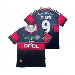 Maillot Bayern Munich Elber 9 Retro 1997 1999 Domicile Homme MC