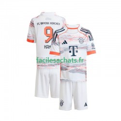 Maillot Bayern Munich Harry Kane 9 2025-2026 Extérieur Enfant MC