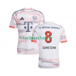 Maillot Bayern Munich Leon Goretzka 8 2025-2026 Extérieur Homme MC