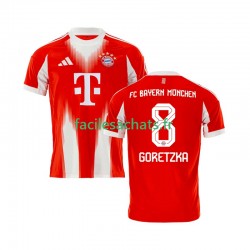 Maillot Bayern Munich Leon Goretzka 8 2025-2026 Domicile Homme MC