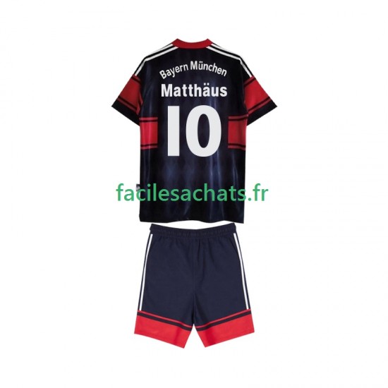Maillot Bayern Munich Matthas 10 Retro 1997 1999 Domicile Enfant MC