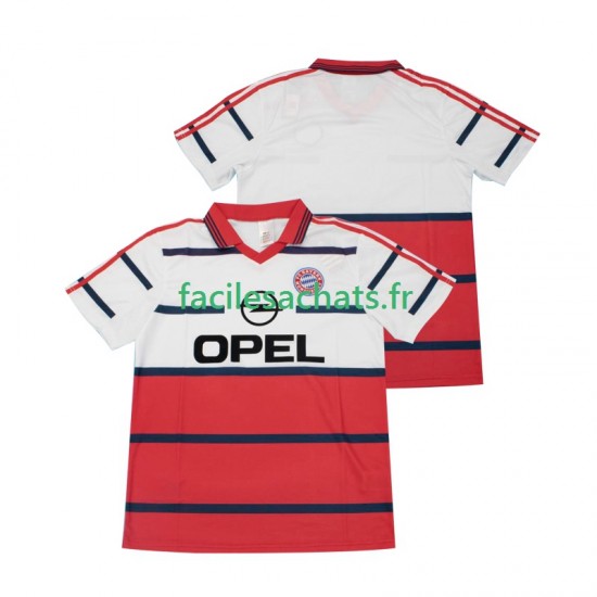 Maillot Bayern Munich Retro 1998 1999 Extérieur Homme MC