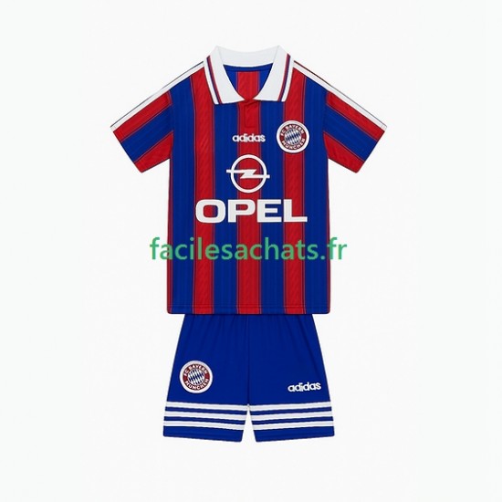 Maillot Bayern Munich Retro 1995 1997 Domicile Enfant MC