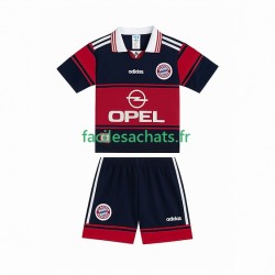 Maillot Bayern Munich Retro 1997 1999 Domicile Enfant MC