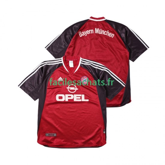 Maillot Bayern Munich Retro 2001 2002 Domicile Homme MC