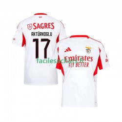 Maillot Benfica Kerem Akturkoglu 17 2025-2026 Extérieur Homme MC