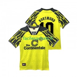 Maillot Borussia Dortmund Moller 10 Retro 1994 1995 Domicile Homme MC