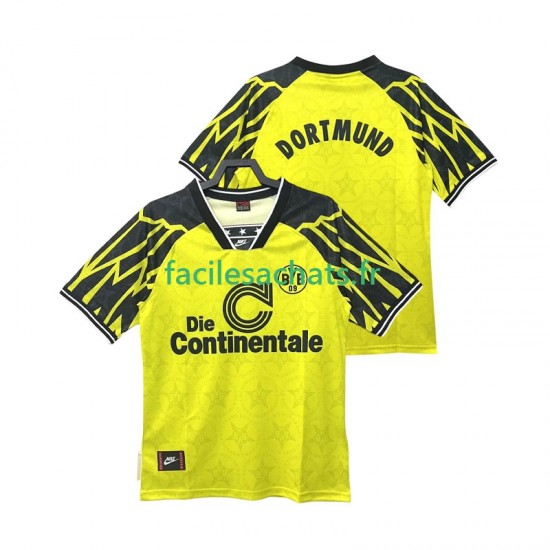 Maillot Borussia Dortmund Retro 1994 1995 Domicile Homme MC