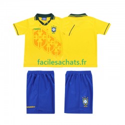Maillot Brésil Retro 1994 Domicile Enfant MC