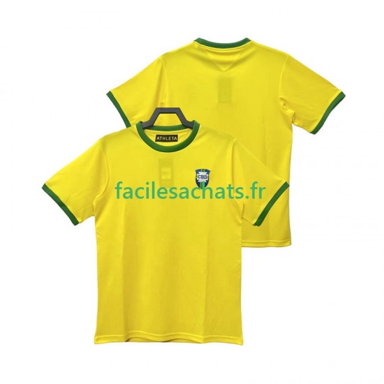 Maillot Brésil Retro 1970 Domicile Homme MC