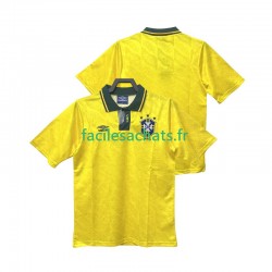 Maillot Brésil Retro 1991 1993 Domicile Homme MC