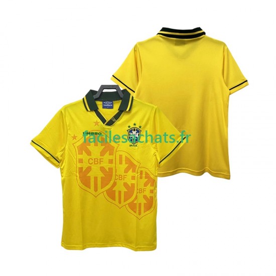 Maillot Brésil Retro 1994 Domicile Homme MC