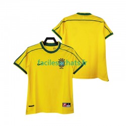 Maillot Brésil Retro 1998 Domicile Homme MC