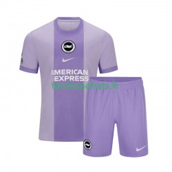 Maillot Brighton Hove Albion 2025-2026 Extérieur Enfant MC
