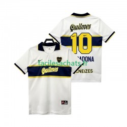 Maillot CA Boca Juniors MARADONA 10 Retro 1997 1998 Extérieur Homme MC