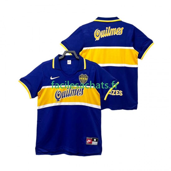 Maillot CA Boca Juniors Retro 1997 1998 Domicile Homme MC
