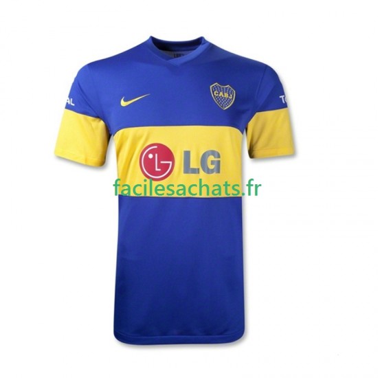Maillot CA Boca Juniors Retro 2011 Domicile Homme MC