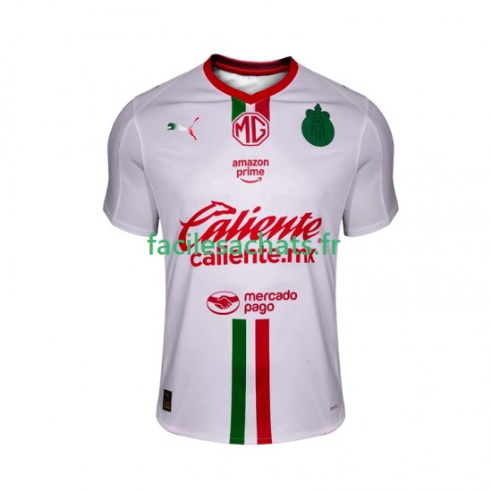 Maillot Deportivo Guadalajara 2025-2026 Extérieur Homme MC