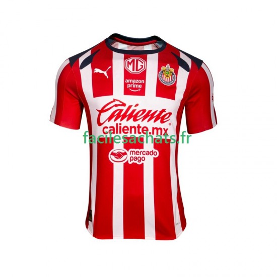 Maillot Deportivo Guadalajara 2025-2026 Domicile Homme MC