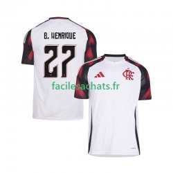 Maillot CR Flamengo Bruno Henrique 27 2025-2026 Extérieur Homme MC