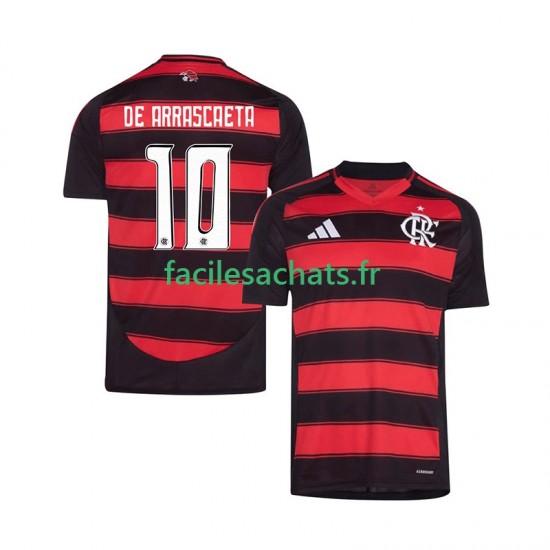 Maillot CR Flamengo Giorgian de Arrascaeta 10 2025-2026 Domicile Homme MC
