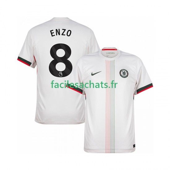 Maillot Chelsea Enzo Fernandez 8 2025-2026 Extérieur Homme MC