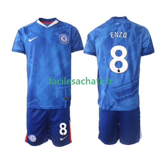 Maillot Chelsea Enzo Fernandez 8 2025-2026 Domicile Enfant MC