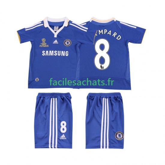 Maillot Chelsea LAMPARD 8 Retro 2007 2008 Domicile Enfant MC