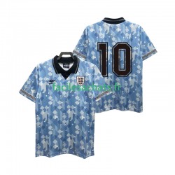 Maillot Angleterre 10 Retro 1990 3ème Homme MC