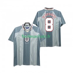 Maillot Angleterre CASCOIGNE 8 Retro 1996 Extérieur Homme MC