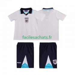 Maillot Angleterre Retro 1996 Domicile Enfant MC