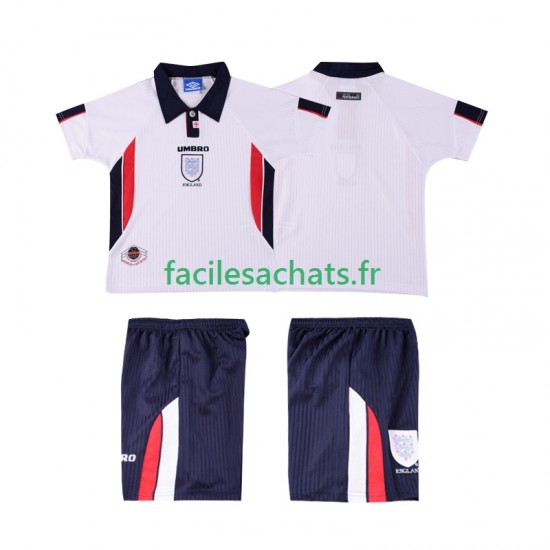 Maillot Angleterre Retro 1998 Domicile Enfant MC