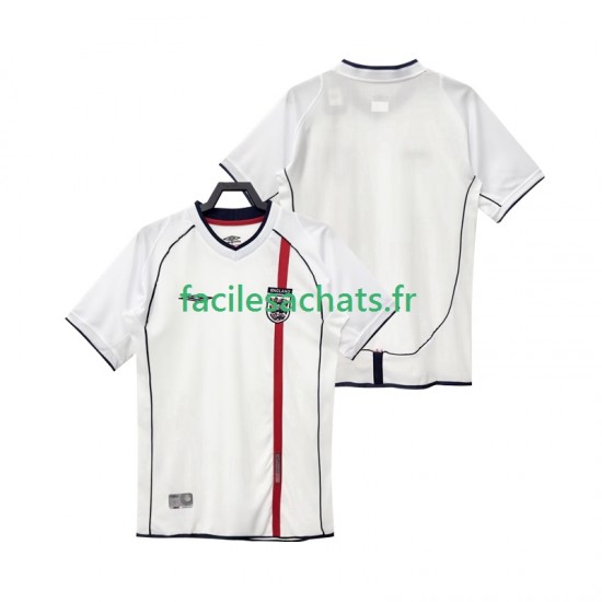 Maillot Angleterre Retro 2002 Domicile Homme MC