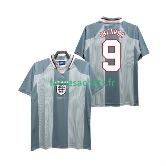 Maillot Angleterre SHEARER 9 Retro 1996 Extérieur Homme MC