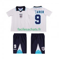 Maillot Angleterre SHEARER 9 Retro 1996 Domicile Enfant MC