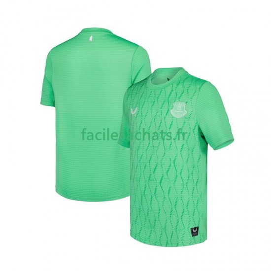 Maillot Everton 2025-2026 Gardien Domicile Homme MC