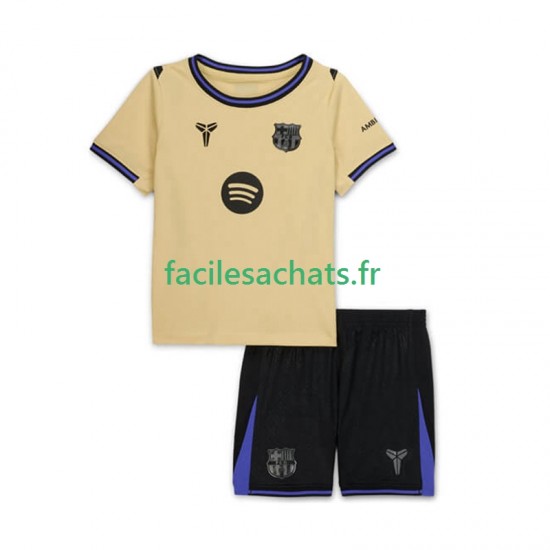Maillot FC Barcelone 2025-2026 Extérieur Enfant MC