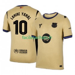 Maillot FC Barcelone Lamine Yamal 10 UCL 2025-2026 Extérieur Homme MC