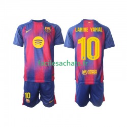 Maillot FC Barcelone Lamine Yamal 10 Champions League 2025-2026 Domicile Enfant MC